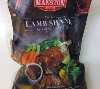 Lamb Shank in Red Wine – Australian /Pre-Cooked