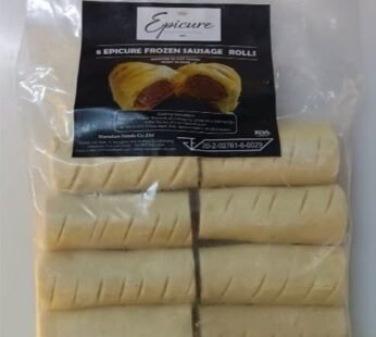 Ready-to-Bake Frozen Epicure Sausage Rolls (8 Pieces per Pack)