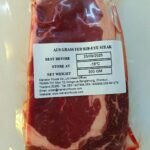 250g Aus grass-fed rib-eye steak