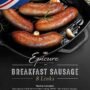Epicure Breakfast Sausage (8 links Per Pack)