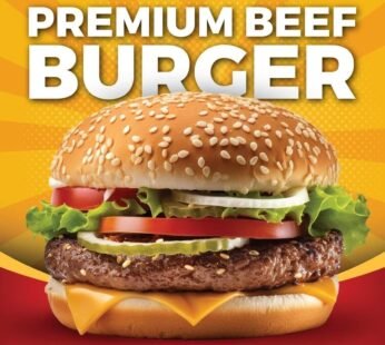 Dan About Thailand Premium Beef Burger (2 x 150g)