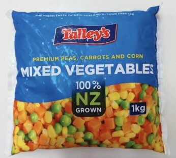 New Zealand Talley Mixed Vegetables – 1kg