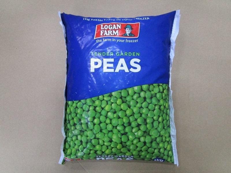 Logan Farm NZ Peas – 1kg Pack (Frozen)