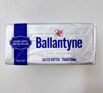 BALLANTYNE Pure Creamery Salted Butter (250g, Frozen)