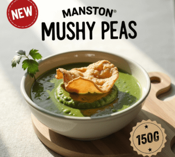 Chip Shop Style Mushy Peas (150g, Frozen)