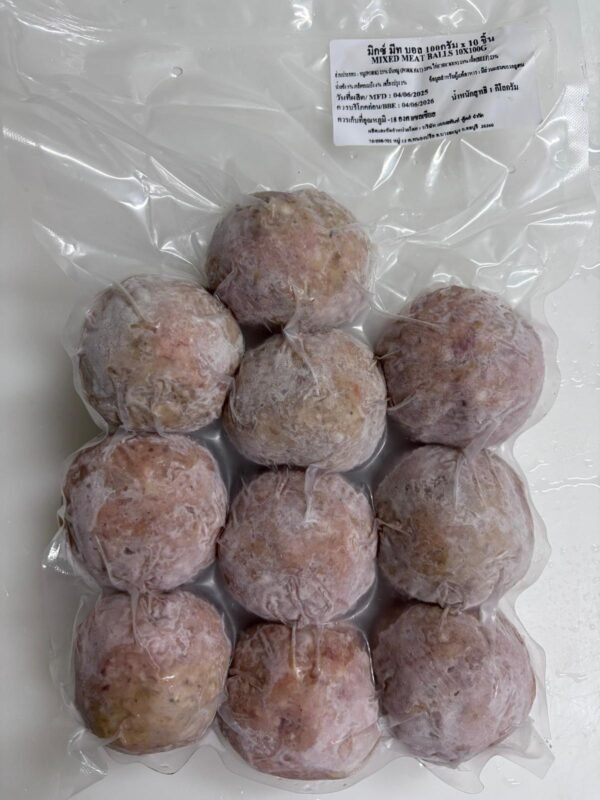 Mixed Meatballs (10 x 100g Pack)
