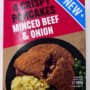 Iceland Crispy Minced Beef & Onion Pancakes (4 x 62.5g, Frozen)