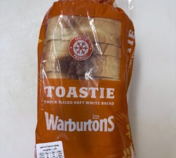 Warburtons Toastie White Bread (800g, Frozen)
