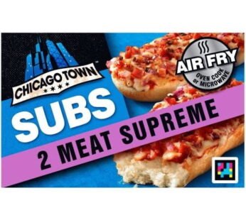 Chicago Town 2 Pack Meat Supreme Sub (2 x 125g, frozen)