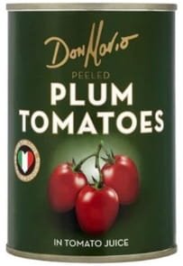 Don Mario Plum Tomatoes in Rich Tomato Juice (400g, Tinned)