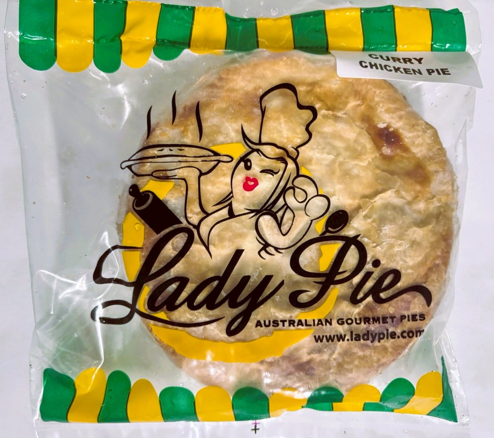 Lady Pie - Chicken Curry Pie (240g, Frozen)